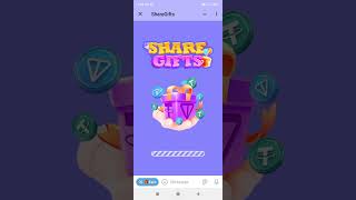 New telegram bot share gifts free ton