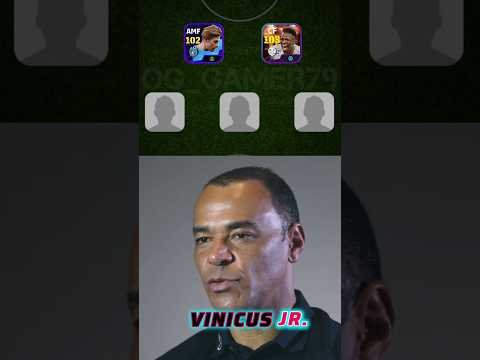 Cafu Picked His Favourite Five Current Players 😱🔥 #efootball2024 #efootball2023 #efootball