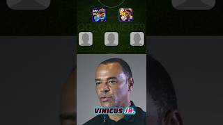 Cafu Picked His Favourite Five Current Players 😱🔥 #efootball2024 #efootball2023 #efootball