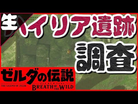 続【神回】考察視点のブレスオブザワイルド　古代ハイリア遺跡を掘る回　ゼルダの伝説