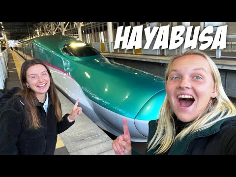 We Ride the Hayabusa underwater to Hokkaido! (Japan’s Fastest Shinkansen) 🇯🇵