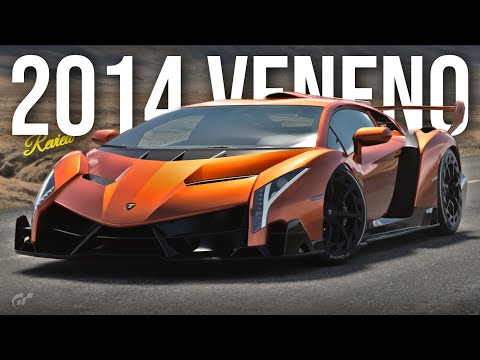 GT7 | 2014 Lamborghini Veneno | Gran Turismo 7 Car Review