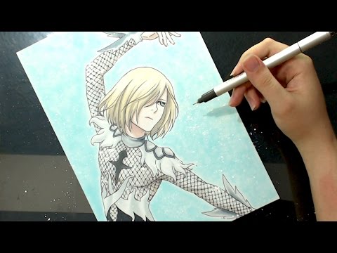 Speed Drawing - Yuri Plisetsky (Yuri!!! on ICE)