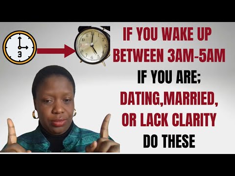 If You Wake Up Between 3AM & 5AM... DO THESE 3 THINGS!#relationship #love