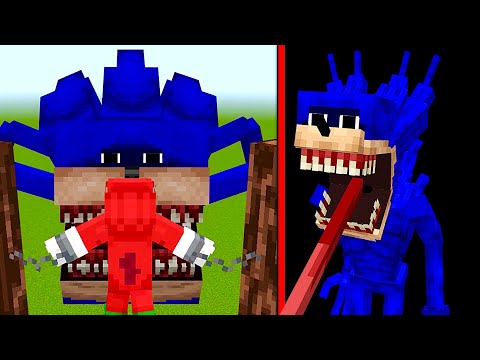 Shin Sonic Final Form addon in Minecraft Bedrock