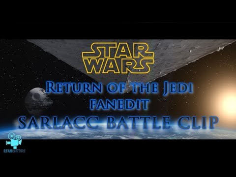 Return of the Jedi Fan Edit - Sarlacc Battle clip