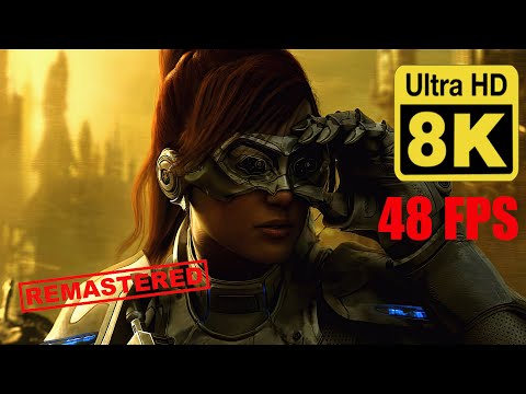 StarCraft 2 The Betrayal on Kerrigan Cinematic 8K 48 FPS (Remastered with Neural Network AI)