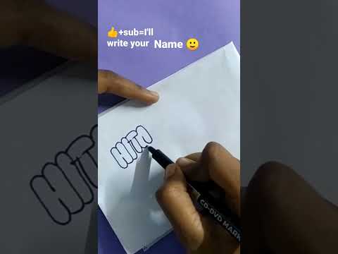 How to write HITASHI in bubbule letters 😀