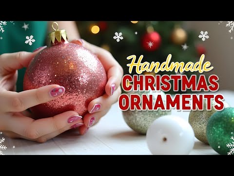 Personalized Christmas Ornaments 🎄 DIY Christmas Tree Decorations & Custom Ornaments