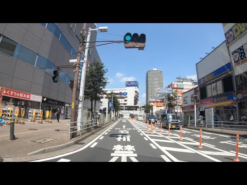 Drive in Japan - Funabashi Station and lalaport