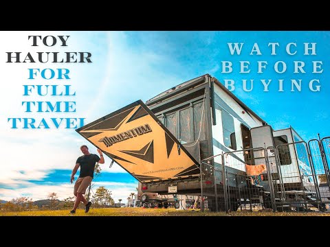 Why we Chose a Toy Hauler for RV Living - Even without a Toy...