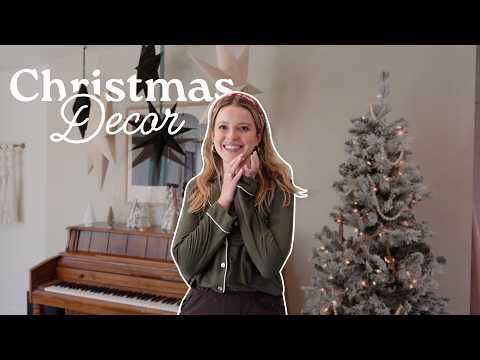 VLOG: decorate for christmas with me! (+ diy and affordable ideas) a cozy coastal Christmas