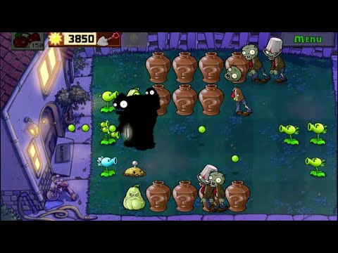 Plants vs Zombies // Vasebreaker endless 1...14 // Gameply :