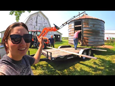 GRAIN BINS GO FLYING!