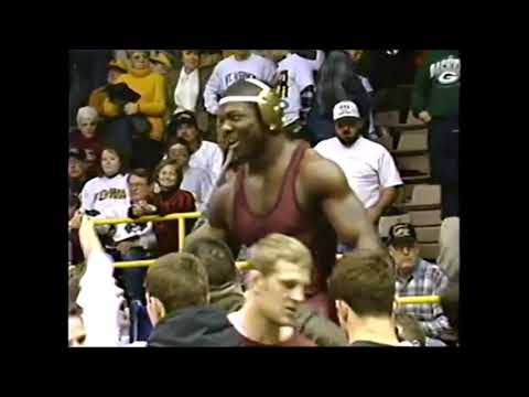 1998 Minnesota-Iowa Dual: Shelton Benjamin Pins Wes Hand