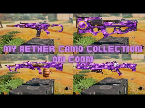 My Aether Camo Collection on CODM