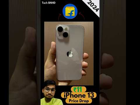 ₹11 iPhone 13 #iphone14 #iphone15 #iphone16 #shorts #youtubeshorts #tech #trending #flipkart