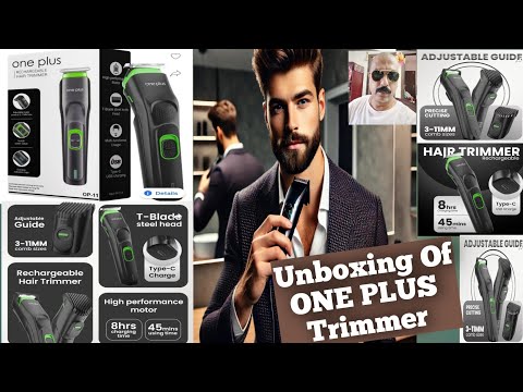 Trimmer Unboxing Video! Unboxing Of ONE PLUS Trimmer! Trimmer Unboxing Flipkart!