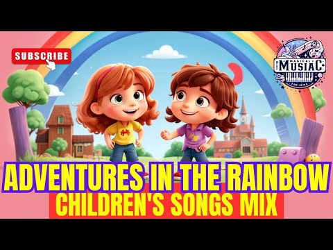 Adventures in the Rainbow! 🌈🎶 Children's songs 🎶 videos for children #childrenssongs