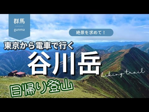 【群馬 谷川岳】東京発の新幹線→バスでアクセスする日帰りソロ登山