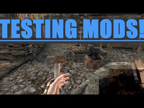 Skyrim VR with Natural Locomotion | Testing Out New and Interesting Mods!