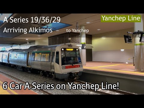 [Transperth] 6 Car A Series! - Transperth A Series [19/36/29] - Arriving Alkimos (Yanchep Line)