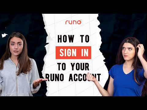 How to Sign in | Web Version | Runo