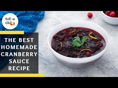 Make-Ahead Cranberry Sauce Recipe | Perfect for Holiday Meals and Parties!