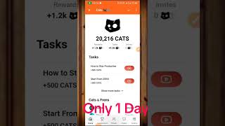 #shorts #shortvideo  #bestairdrop #Cats #farhadadvice #dailyearningapp