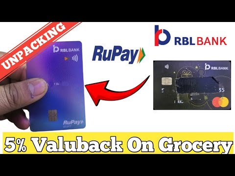 Rbl Rupay Credit Card Unboxing | मुझ क्या Limit मिली?