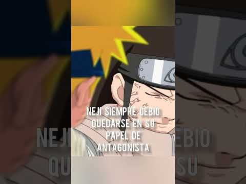 Sabías que en naruto...? | neji hyuga desarrollo a rock lee y a naruto#shorts