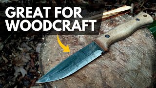 High Performance Budget Bushcraft Knife | Beavercraft Breeze BSH6