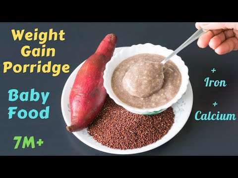 Baby Food | Weight Gain Porridge for 7M+ Babies | Quick & Easy Baby Food | Fusion Cooking