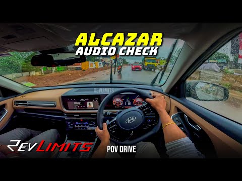 2024 Hyundai ALCAZAR AUDIO CHECK - Signature | Diesel AT | #povtestdrive #192 | #RevLimits #alcazar