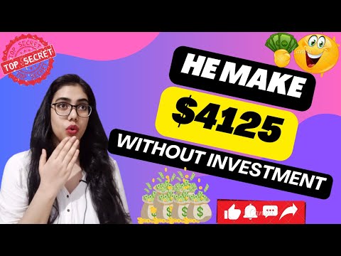 🔴(PROOF) How He Made $4,125? | How To Earn Money Online | How To Make Money Online