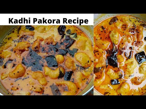 Besan kadhi recipe with tips and tricks- Kadhi Pakora- Dahi Kadhi recipe- Authentic Besan ki kadhi