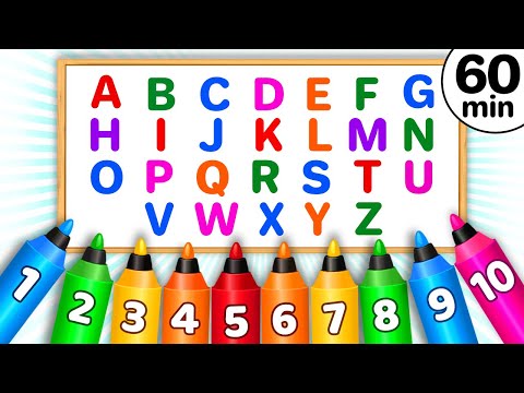 Alphabet ABC Song For Kids | Fun ABCD Song | Kids Videos For Kids | Shapes, Numbers | RV AppStudios