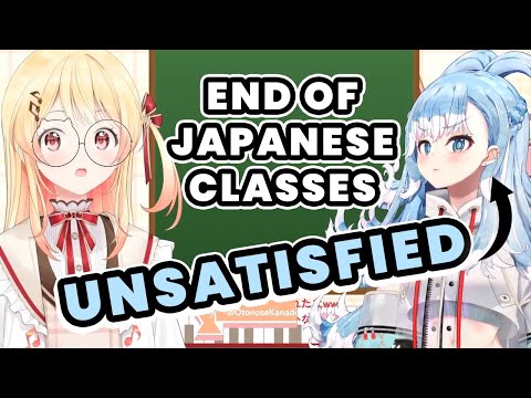 Kobo was not satisfied by Kanade's japanese classes