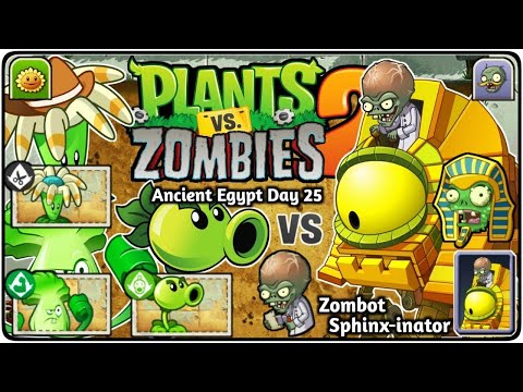 Plants vs Zombies2// Battle with multiple bosses ( PvZ2 mod )