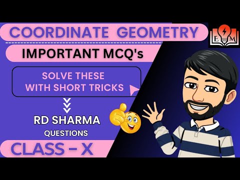 Coordinate Geometry Class 10 | Coordinate Geometry | Important Questions | Class 10 Maths