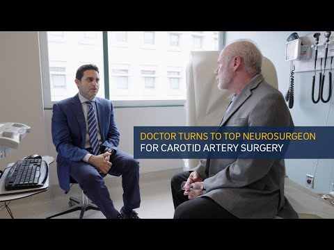 Doctor Seeks Out Top Neurosurgeon for Carotid Artery Surgery