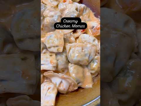 Creamy chicken Momos #music #chicken #foodblogging #viralreels