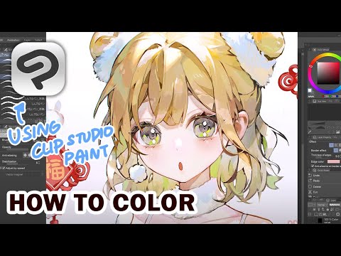 How I Color / Draw  【Clip Studio Paint Tutorial】