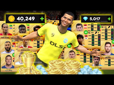 Using 40,000 coins to BUY All Players in DLS 23 + GIVEAWAY