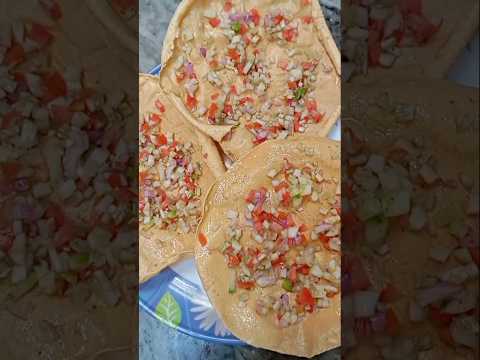 Unique masala papad recipe#bengalirecipe #laxmikitchen