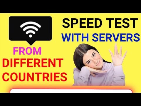 Internet speed test by using servers of different countries. (Servers from Japan,US&UK) #HACKERMEEMA