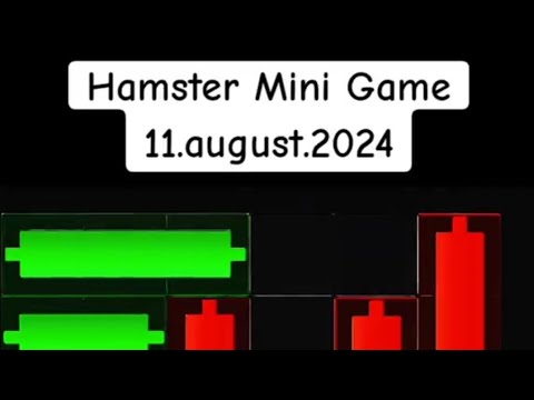 HAMSTER KOMBAT KEY 11 AUG