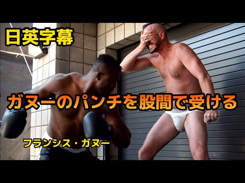 ガヌーのパンチを股間で受ける猛者| フランシスガヌー|UFC|MMA|格闘技|英会話|英語