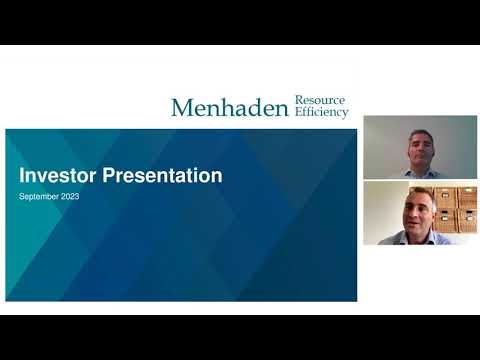 Menhaden Resource Efficiency - Investor Update - 27th September 2023 - Ben Goldsmith & Luciano Suana