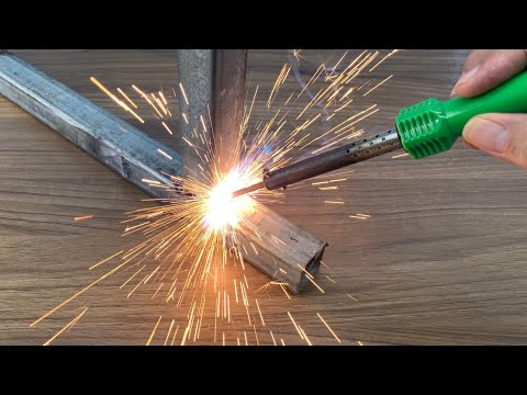 How to make a simple welding machine at home! Genius invention